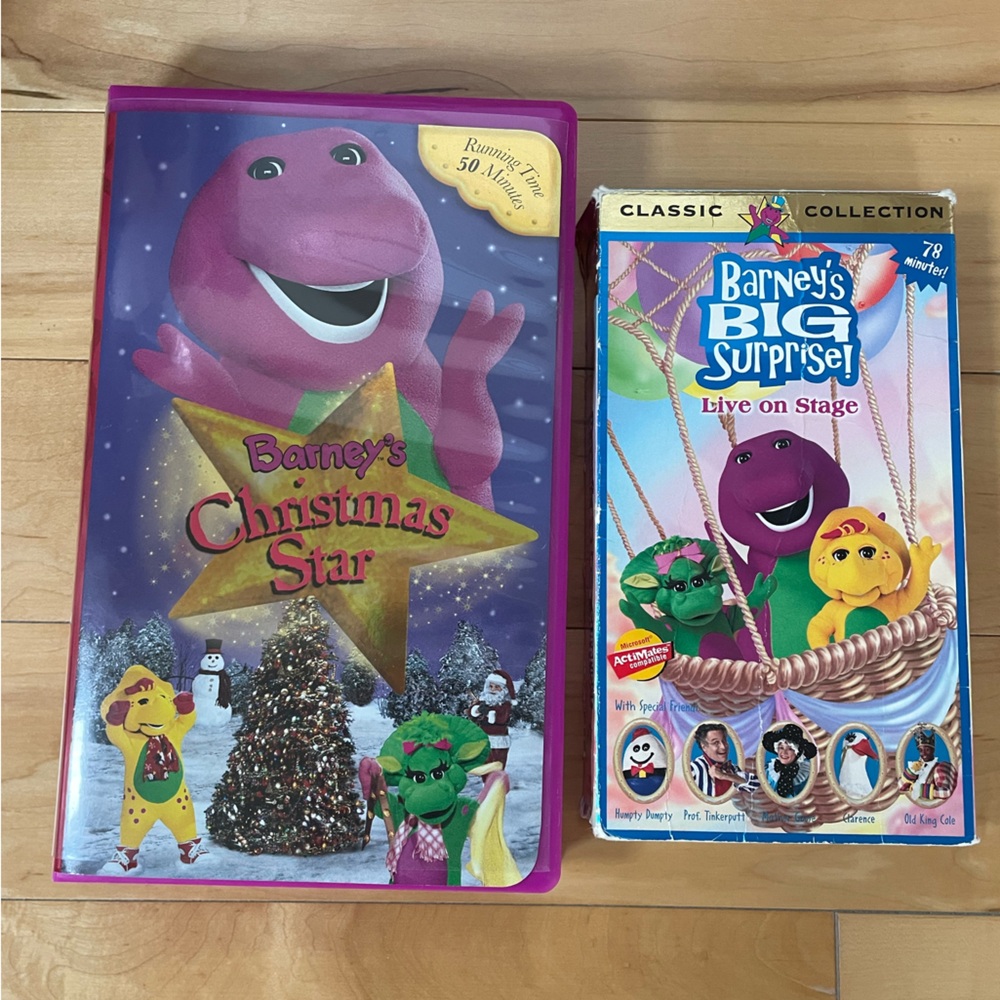 Barneys VHS Tape Collection Bundle